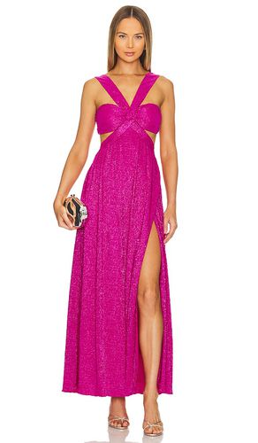 Meadow Maxi Dress in Fuchsia. - size L (also in M, S, XS) - SAYLOR - Modalova