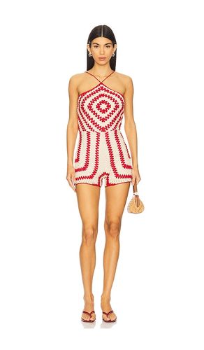 Veruca Romper in Beige,. - size L (also in M, S) - SAYLOR - Modalova