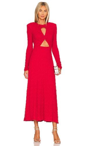 Vestido midi alberta en color talla L en - Red. Talla L (también en M, XL, XS) - Sabina Musayev - Modalova
