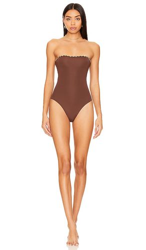 Nancy One Piece in Chocolate. - size L (also in M) - Seashell - Modalova