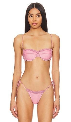 Negin Balconette Top in Pink. - size L (also in M, S) - Seashell - Modalova