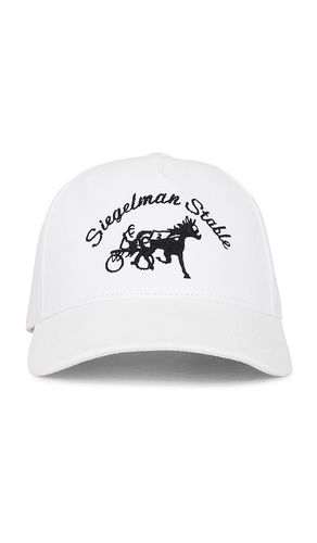 Denim Five Panel Hat in - Siegelman Stable - Modalova