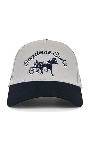 Embroidered Five Panel Hat in - Siegelman Stable - Modalova