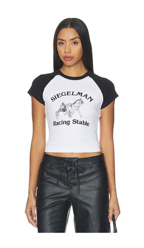 Short Sleeve Racing Stable Raglan Tee in & . Taglia L. Also in M, S, XL/1X, XS - Siegelman Stable - Modalova
