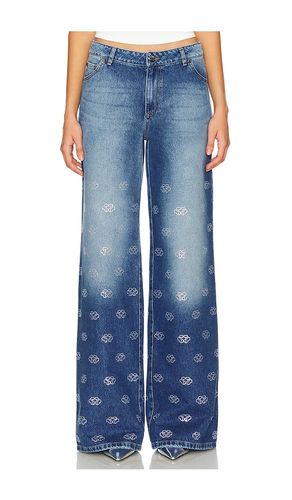 Monogram Jeans in Denim-Medium. - size M (also in S, XS) - Santa Brands - Modalova