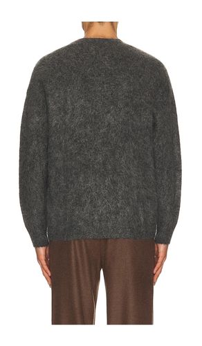 Relaxed Fit Alpaca Crewneck Sweater in Grey. - size S (also in M, L, XL/1X) - Soft Goat - Modalova