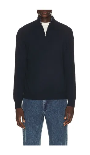 Half Zip Sweater in Blue. - size L (also in M, S, XL/1X) - Soft Goat - Modalova