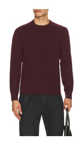 Relaxed Fit Raglan Crewneck Sweater in Burgundy. - size S (also in M, L, XL/1X) - Soft Goat - Modalova