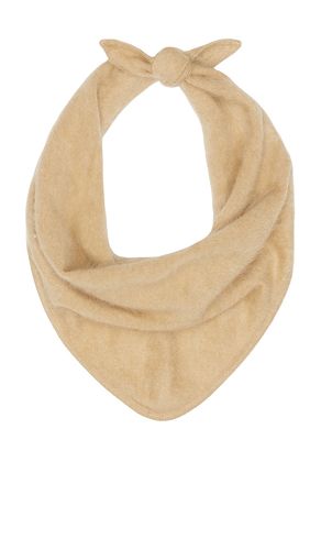 Brushed triangle scarf in color tan size all - Soft Goat - Modalova