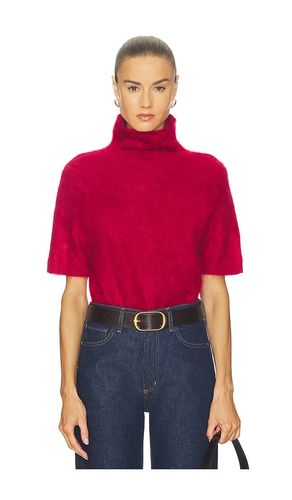 Brushed Short Sleeve Turtleneck in . Taglia S. Also in L - Soft Goat - Modalova