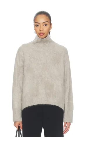 Brushed Boyfriend Turtleneck in Light Grey. - size L (also in M, S, XS) - Soft Goat - Modalova