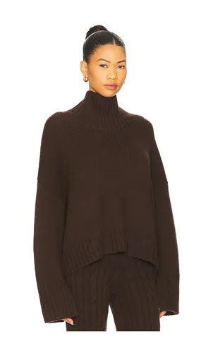 Girlfriend Turtleneck Pullover in Brown. - size L (also in M, S, XS) - Soft Goat - Modalova