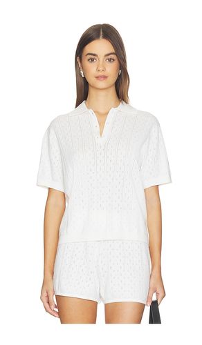 Pointelle Pique Top in . Size L. Also in M, S, XL - Soft Goat - Modalova