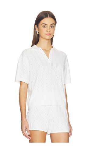 Pointelle Pique Top in . Size L. Also in M, S, XL - Soft Goat - Modalova