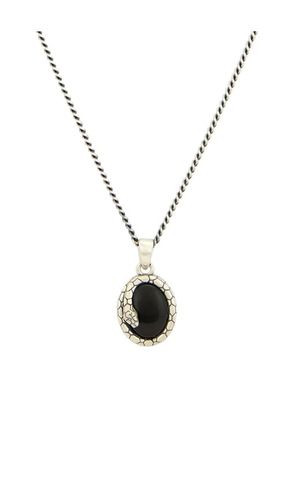 Onyx Serpent Necklace in - Serge de Nimes - Modalova