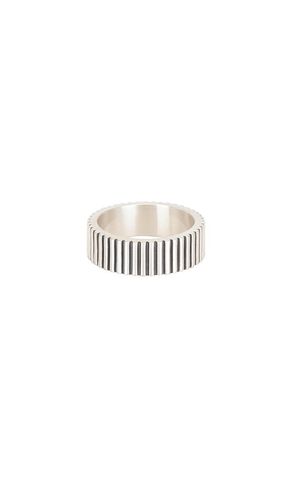 Ridge Band Ring in . Size 8. Also in 10 1/2, 11 1/2, 9 1/2 - Serge de Nimes - Modalova