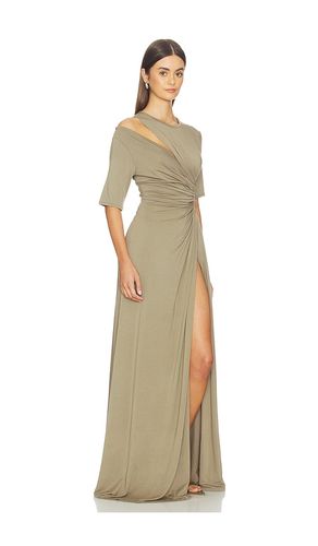 Gathered Slit Maxi Dress in . Size M. Also in S, XS - Sid Neigum - Modalova