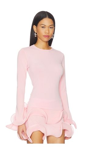 Wave Sleeve Bamboo Top in . Taglia L. Also in M, S, XS - Sid Neigum - Modalova