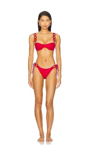 Crimson Cascade Bikini in ,Fuchsia. - size S (also in XS) - Saudade - Modalova