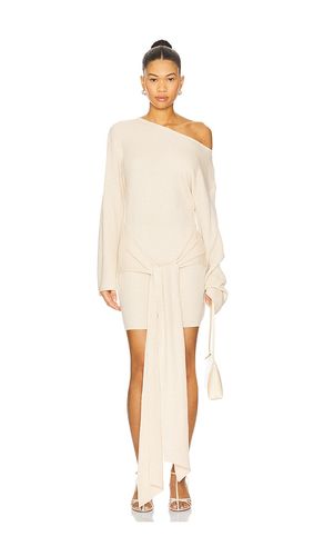 Himari Knit Mini Dress in Ivory. - size L (also in M, S, XS) - SEVEN WONDERS - Modalova