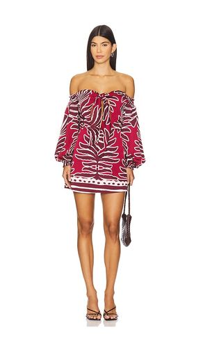 Brodie Off Shoulder Mini Dress in Red. - size L (also in M, S, XL, XS) - SEVEN WONDERS - Modalova