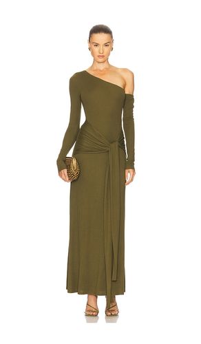 Bianca One Shoulder Maxi Dress in Green. - size L (also in S, XL, XS) - SEVEN WONDERS - Modalova