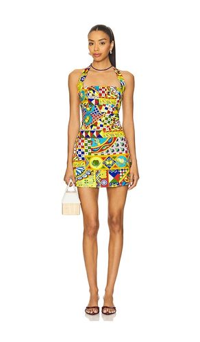 Aera Mini Dress in Yellow,Red. - size S (also in XS) - SEVEN WONDERS - Modalova