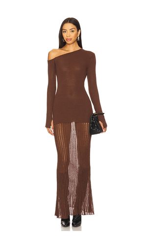 Greta One Shoulder Maxi Dress in . Taglia L. Also in M, S, XL - SEVEN WONDERS - Modalova