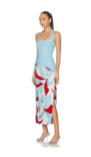 Evie Halter Ruched Midi Dress in ,. Taglia L. Also in M, S - SEVEN WONDERS - Modalova