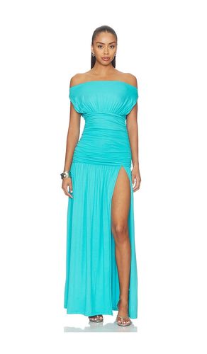Iva Off Shoulder Maxi Dress in Teal. - size L (also in S, XL) - SEVEN WONDERS - Modalova