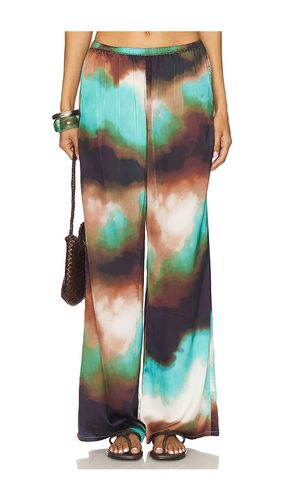 Vega Palazzo Pant in Teal,Brown. - size L (also in M, S) - SEVEN WONDERS - Modalova