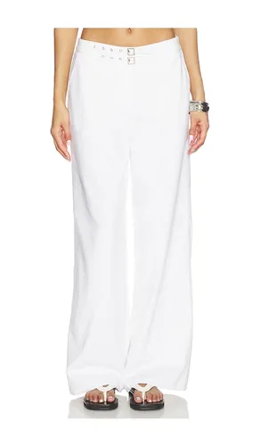 Zaylee Buckle Wide Leg Pant in . Size L. Also in M, S, XS - SEVEN WONDERS - Modalova