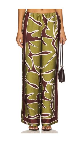 Alessandra Palazzo Pant in Green. - size L (also in M, S, XL, XS) - SEVEN WONDERS - Modalova