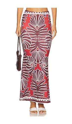 Sienna Maxi Skirt in Red. - size L (also in M, S, XL, XS) - SEVEN WONDERS - Modalova