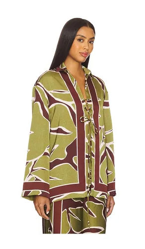Alessandra Sleeved Shirt in Green. - size S (also in XS) - SEVEN WONDERS - Modalova
