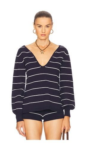 Eleonora Sleeved Top in Navy. - size L (also in M, S, XL, XS) - SEVEN WONDERS - Modalova