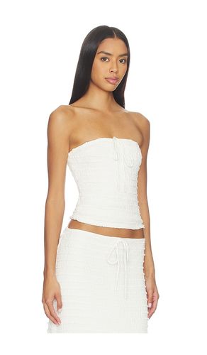 Adalee Ruffle Texture Strapless Top in . Taglia L. Also in M, S, XL, XS - SEVEN WONDERS - Modalova