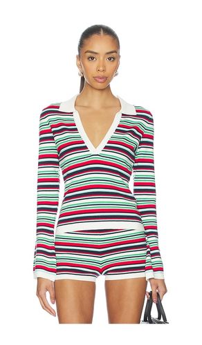 Xyla Collared Long Sleeve Knit Top in . Size XL. Also in XS - SEVEN WONDERS - Modalova