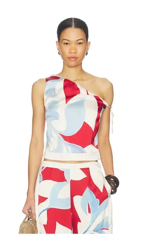 Amoree One Shoulder Tie Top in , . Size M. Also in S, XS - SEVEN WONDERS - Modalova