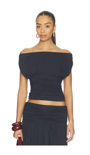 Avanni Off Shoulder Ruched Top in . Size L. Also in M, S, XS - SEVEN WONDERS - Modalova