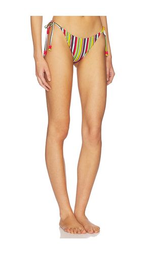 Amoree Side Tie Bikini Bottom in Red,Black. - size L (also in S, XL, XS) - SEVEN WONDERS - Modalova