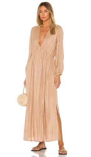 Chicago Long Dress in Tan. - size M/L (also in XS/S) - Sundress - Modalova