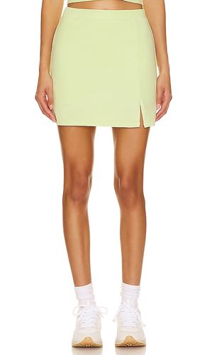 High Waist Mini Skort in Lemon. - size S (also in XS) - SUNDRY - Modalova