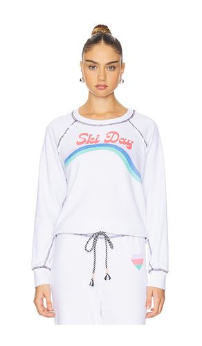 Raglan T Ski Day Sweatshirt in White. - size L (also in M, S, XL, XS) - SUNDRY - Modalova