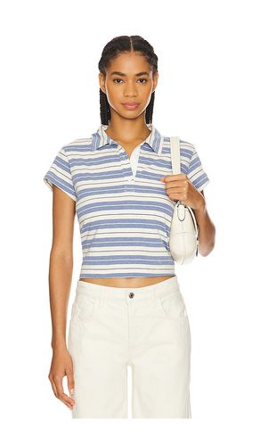 Polo shrunken en color azul talla M en - Blue. Talla M (también en L, XL, XS) - SUNDRY - Modalova