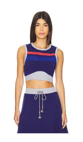 Camiseta tirantes crop lounge en color azul marino talla M en - Navy. Talla M (también en S, XS) - SUNDRY - Modalova