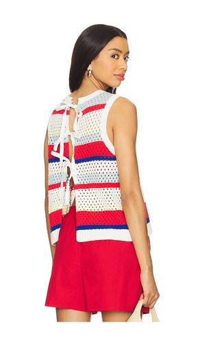 SUNDR Tie Back Stripe Tank Sweater in . Size M. Also in S, XL, XS - SUNDRY - Modalova