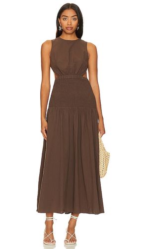 Lottie Dress in Chocolate in Chocolate. - size L (also in XL, XXL) - SNDYS - Modalova