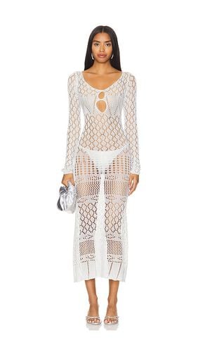 X REVOLVE Long Sleeve Crochet Maxi Dress in . Size M, S, XL, XS - SNDYS - Modalova