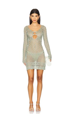 Long Sleeve Crochet Mini Dress in . Size M, XS, XXS - SNDYS - Modalova